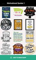 برنامه‌نما Motivational Stickers عکس از صفحه