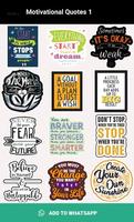 Motivational Stickers syot layar 1