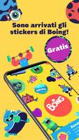 Boing Stickers - i nuovi emoji ポスター