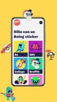 1 Schermata Boing Stickers - i nuovi emoji