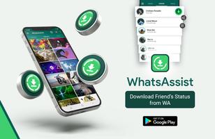 WhatsAssist الملصق