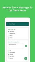 Whatsauto Reply: AutoResponder for all messenger capture d'écran 1