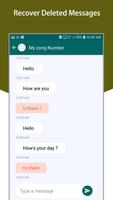 Recover Deleted Messages - Unseen Hidden Chat screenshot 3