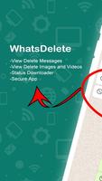 WhatsDeleted Pro: Deleted Messages & Status Saver Affiche
