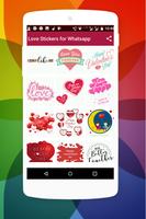 Love Stickers  for Whatsapp capture d'écran 3