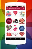 Love Stickers  for Whatsapp capture d'écran 2