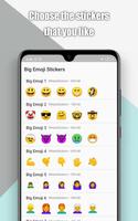 New Big Emojis Sticker WAStickerApps تصوير الشاشة 2