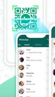 WhatsWeb Scan для 2 WhatsApp постер