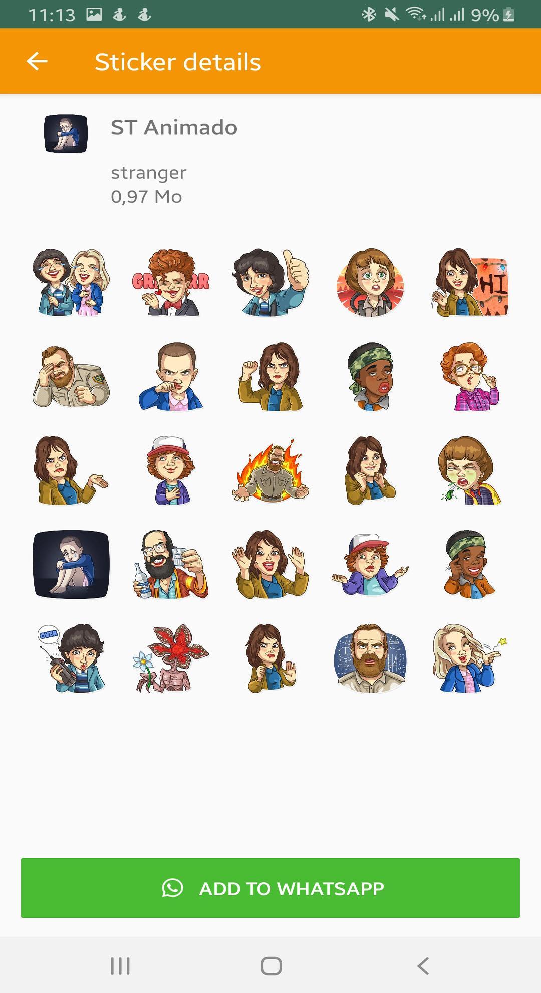 Stranger Stickers For Android Apk Download