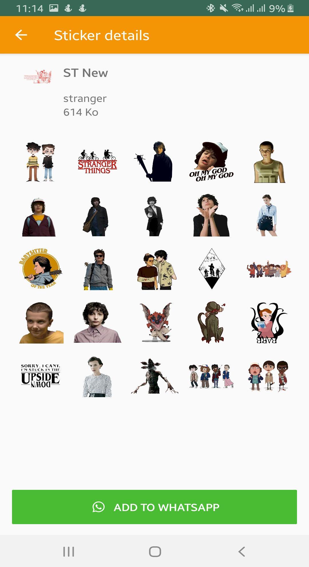 Stranger Stickers For Android Apk Download
