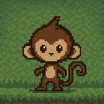 Monkey Game : Brain, Number icon