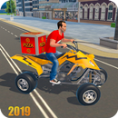 ATV Bike Pizza Delivery: Fast-Food Delivery Boy APK