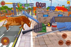 Angry Bull City Rampage: Bull Games capture d'écran 1