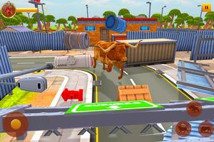 Angry Bull City Rampage: Bull Games capture d'écran 2