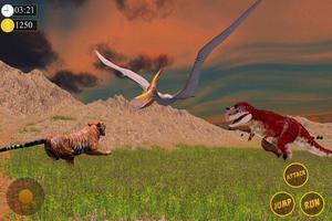 Tiger Vs Dinosaur - Wild Jungle Adventure screenshot 1