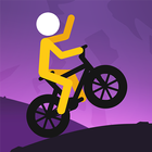Wheelie Stickman Rider icône