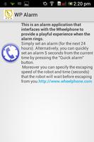 Wheelphone alarm syot layar 3