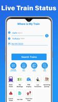 Where is my Train- Live Status Cartaz