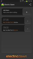 Alarm Clock - Electric Dawn screenshot 2
