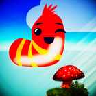 Whirlybird larva: doodle jump icon
