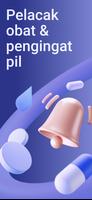 Pengingat pil & pelacak obat poster