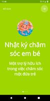 Nhật ký chăm sóc em bé. Lập kế hoạch, lời nhắc bài đăng