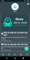 Octo - đồng hồ báo thức. Lập kế hoạch,  lời nhắc ảnh chụp màn hình 2