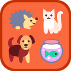 Diario de cuidados de animales icono