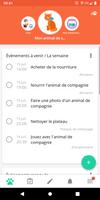 Journal de soins de l'animal d capture d'écran 1