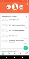Buku harian perawatan hewan pe screenshot 1