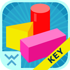Learn forms and shapes - KEY simgesi