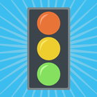 Learn traffic rules kids game-icoon