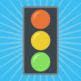 Learn traffic rules kids game icône