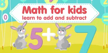 Math learn to add and subtract