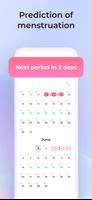 Menstrual cycle tracker - Days screenshot 1
