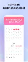 Menstrual period tracker Days syot layar 1