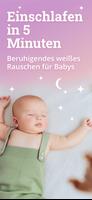 Weisses rauschen - Baby schlaf Plakat