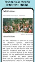 برنامه‌نما Indian History in English عکس از صفحه