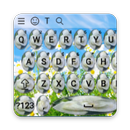 White Flower Keyboard APK