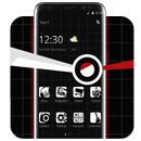 Beyaz Soğuk Siyah Tema APK