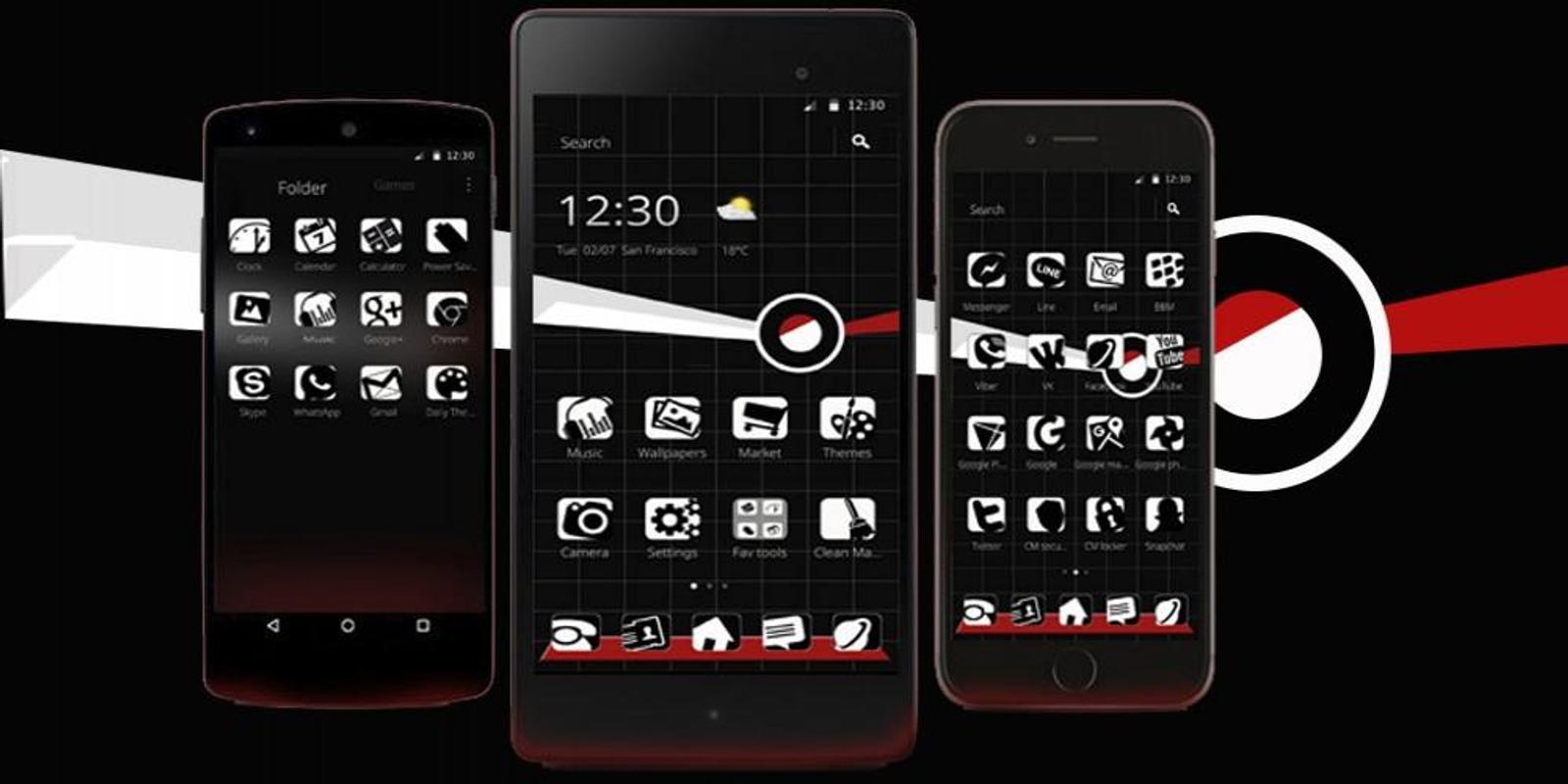 Tema Keren Hitam Putih For Android APK Download