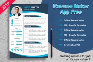 Resume Maker : Free CV Maker Affiche