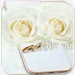 White Rose Love Theme APK download