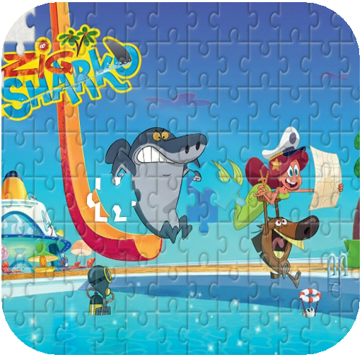 Zig And Sharko Puzzle Game