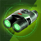 Night Video Zoom Compass Cam Pro with Map And GPS أيقونة