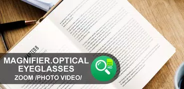 Magnifier Optical EyeGlasses Photo Video