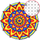 Mandala coloring - Color by number pixel art APK