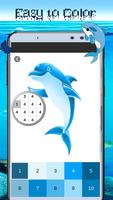 Dolphin Coloring: Color By Number-Pixel Art screenshot 2