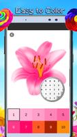 Flowers Coloring Book: Color By Number Pixel screenshot 2