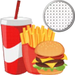 Food Coloring Number Pixel Art APK download